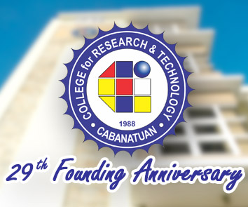 College for Research and Technology,  nagdiriwang ng kanilang 29th Founding Anniversary