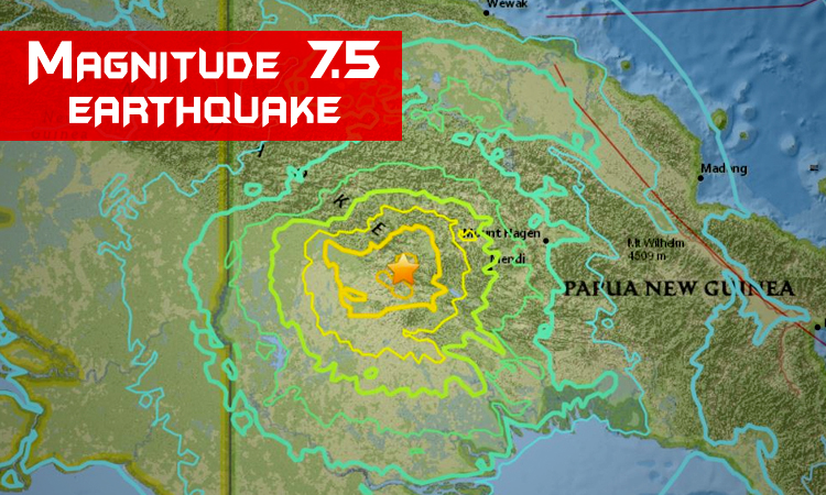 Mga Pilipino, ligtas sa 7.5 magnitude na lindol sa Papua New Guinea