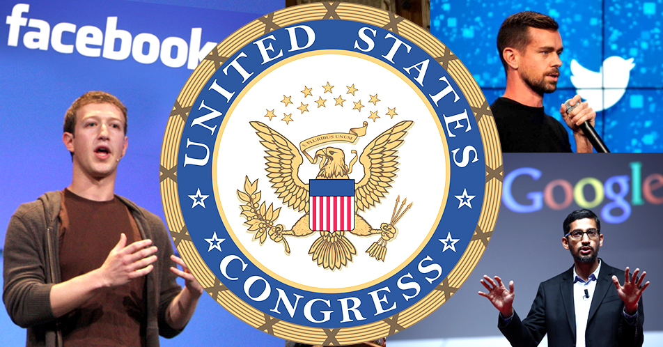 Facebook, Google, at Twitter CEO’s, inaasahang dadalo sa US Congress