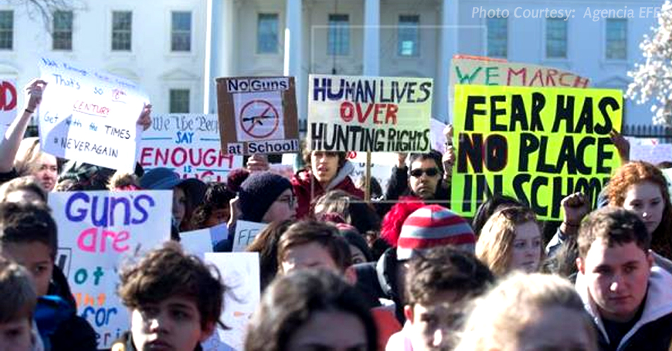 Mga mag-aaral sa Estados Unidos, nakilahok sa National Walkout