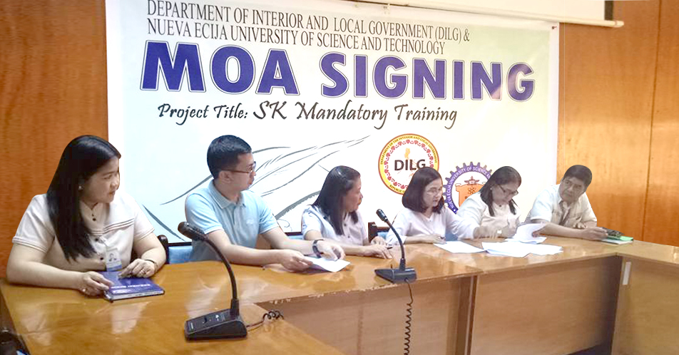 DILG at NEUST, naghahanda na para sa Sangguniang Kabataan Mandatory Training (SKMT)