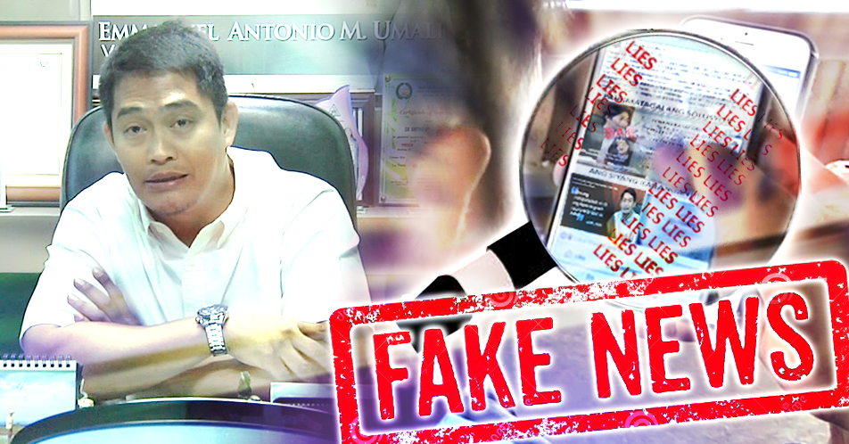 VM Umali, nagbabala sa publiko vs fake news