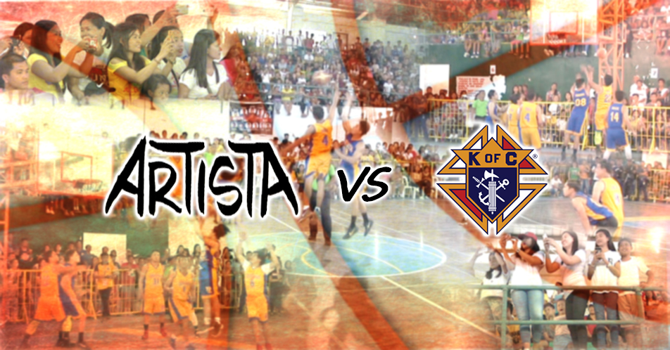 Artista, wagi sa exhibition game vs  KofC