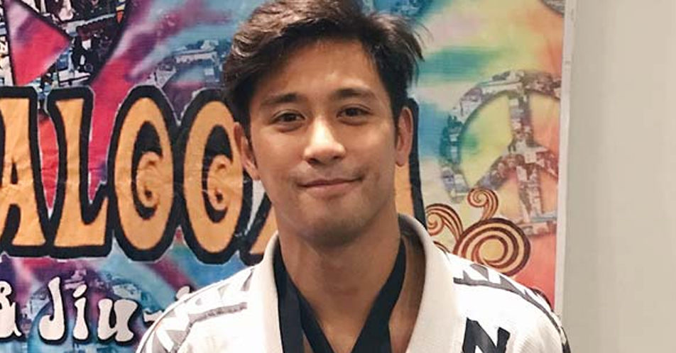 Silver at Bronze Medals, nasungkit ni Rocco Nacino sa Jiu-jitsu Tournament