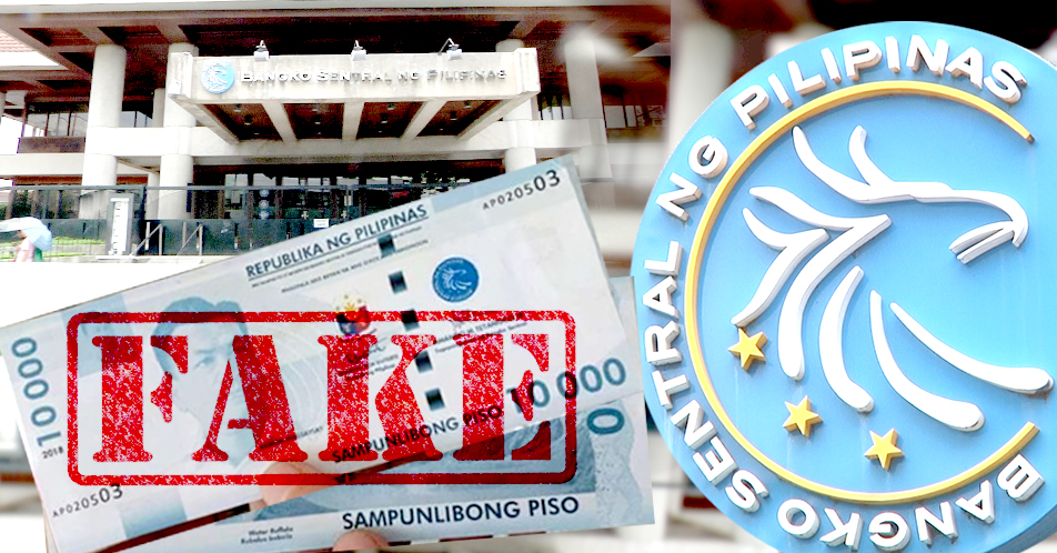 BSP, nagbabala sa publiko sa kumakalat na pekeng P10,000 bill