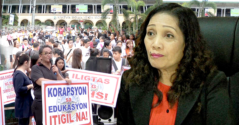 Principal ng NENHS, muling dumipensa sa ikalawang rally laban sa kanya