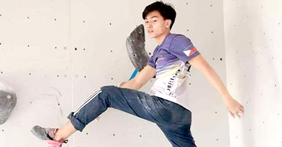 Sports climber Verosil, top Pinoy performer