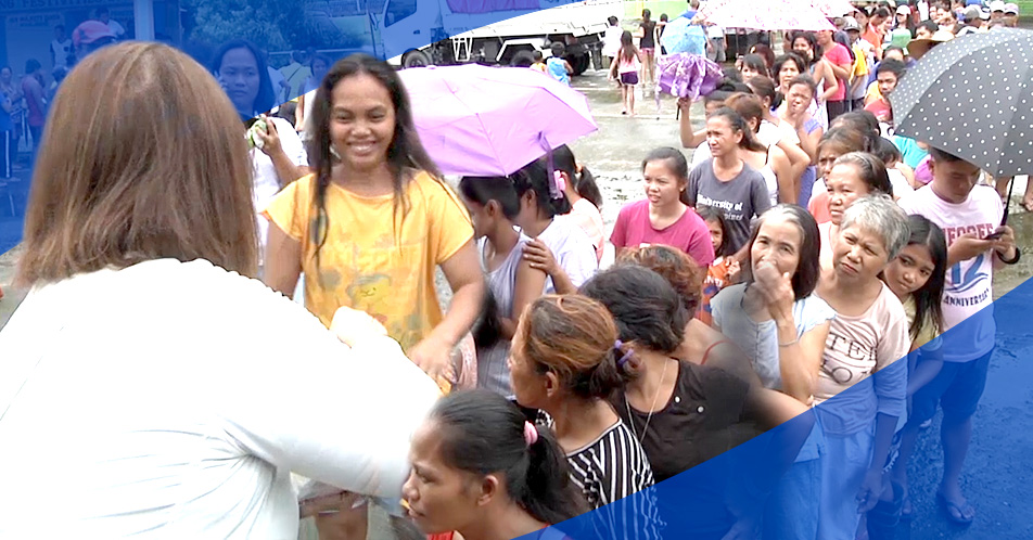 Tatlong barangay sa bayan ng Cuyapo, binigyan ng relief goods ng Pamahalaang Panlalawigan