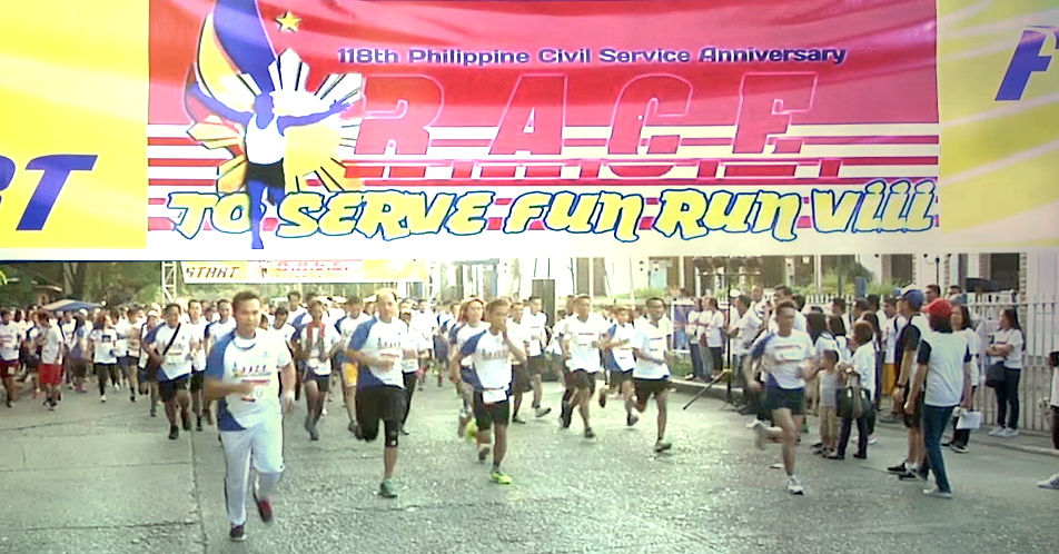 2,000 Government employees, nakiisa sa Fun Run ng 118th Philippine Civil Service Anniversary