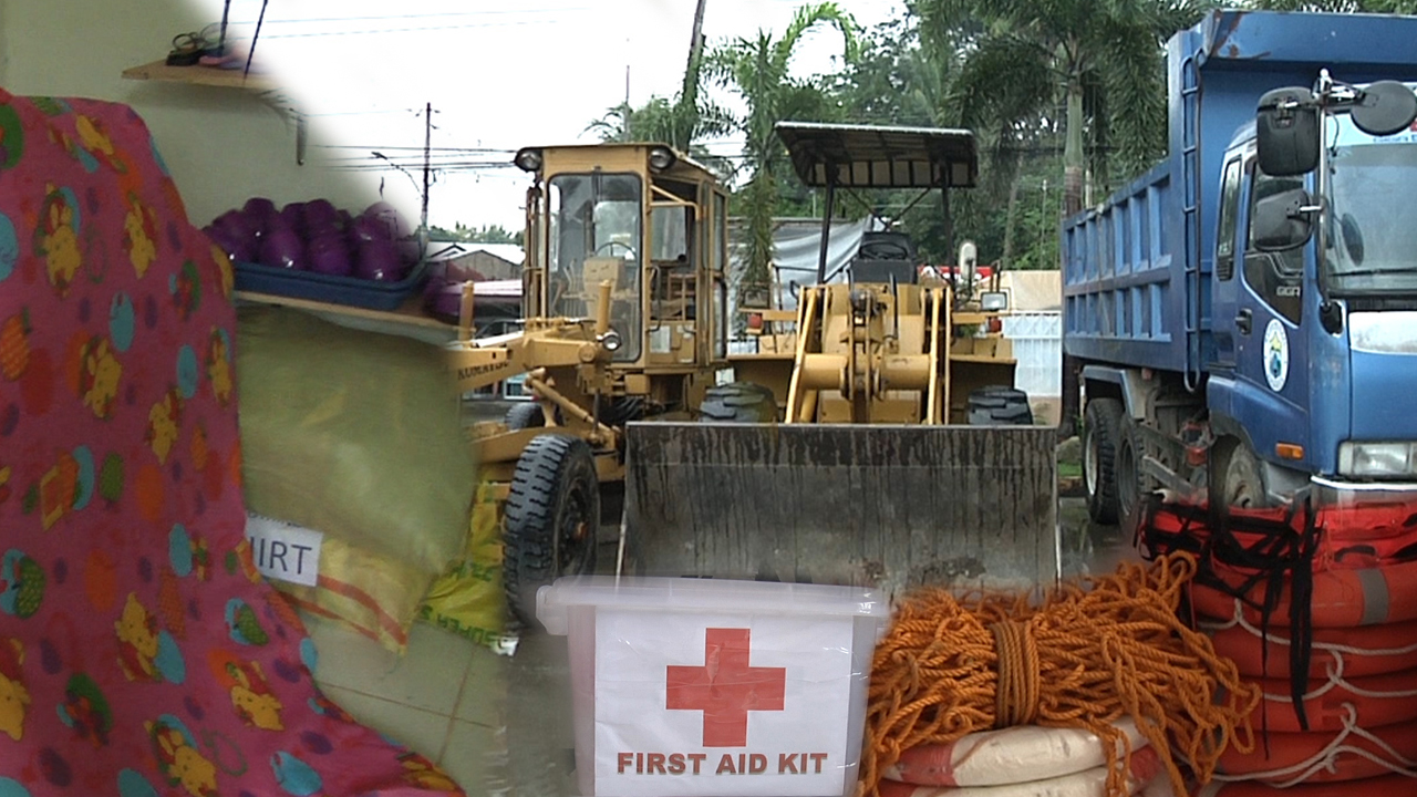 Evacuation centers, relief goods at equipment ng Muñoz at Rizal, nakahanda na!