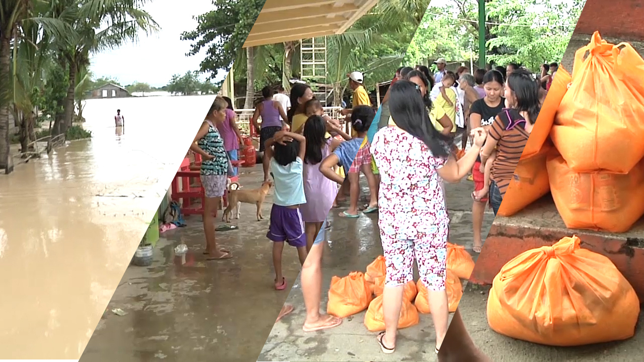 3 Barangay sa bayan ng Quezon, nalubog sa baha; 163 Pamilya, lumikas