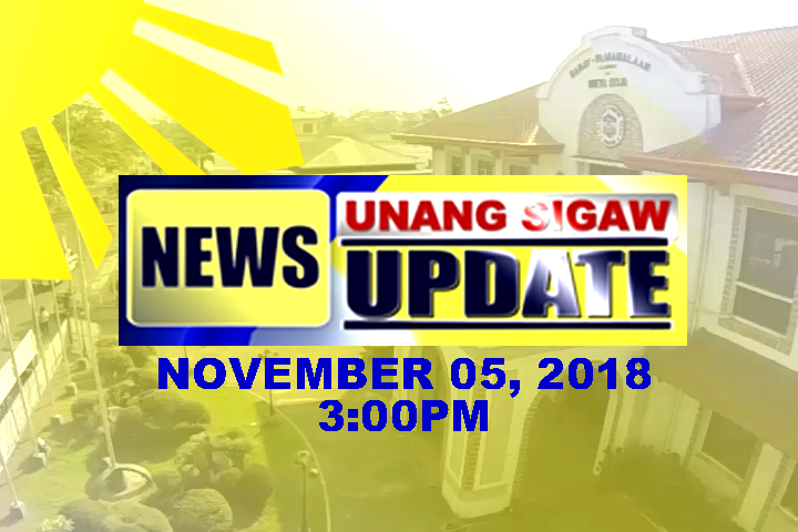 NE-TV48 News Update | November 05, 2018 | 3:00PM