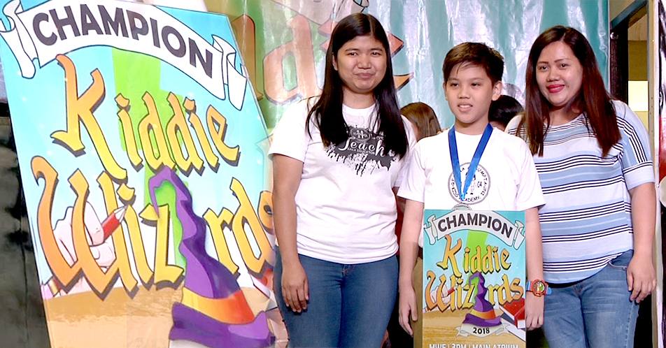 Regina  Assumpta Kids Academy kampeon sa Kiddie Wizard 2018 Elementary Level