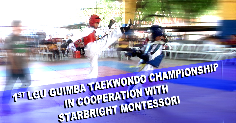 Higit 100 estudyante, nagtagisan ng galing sa 1st LGU Guimba Taekwondo Championship