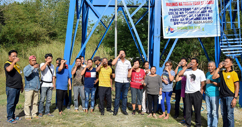 Ika-20 Potable Water System sa San Jose City, napakikinabangan na