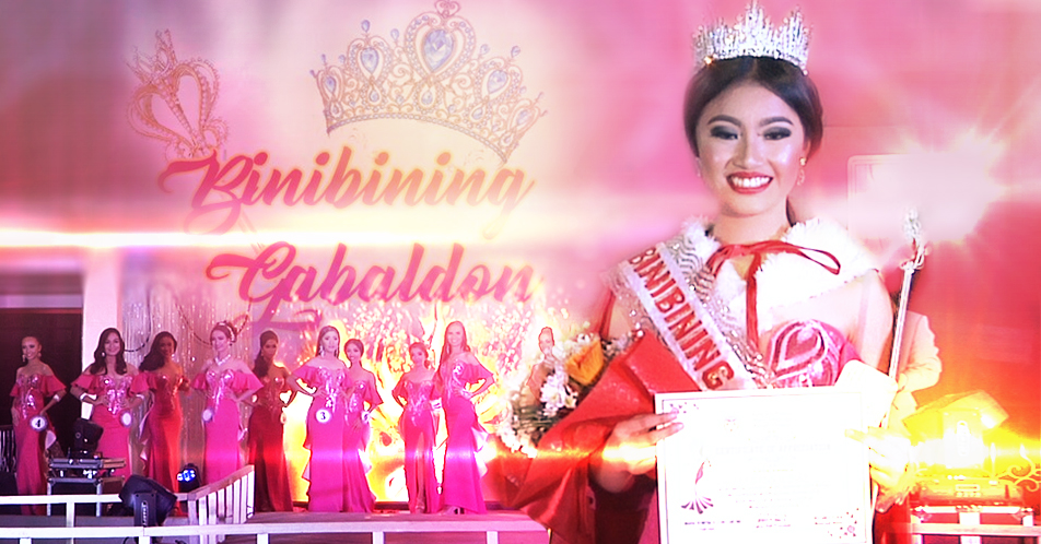 Grade 12 SHS student, kinoronahan bilang  Bb. Gabaldon 2019