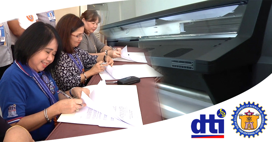 2.5 milyong halaga ng mga printer, ipinagkaloob ng DTI sa NEUST