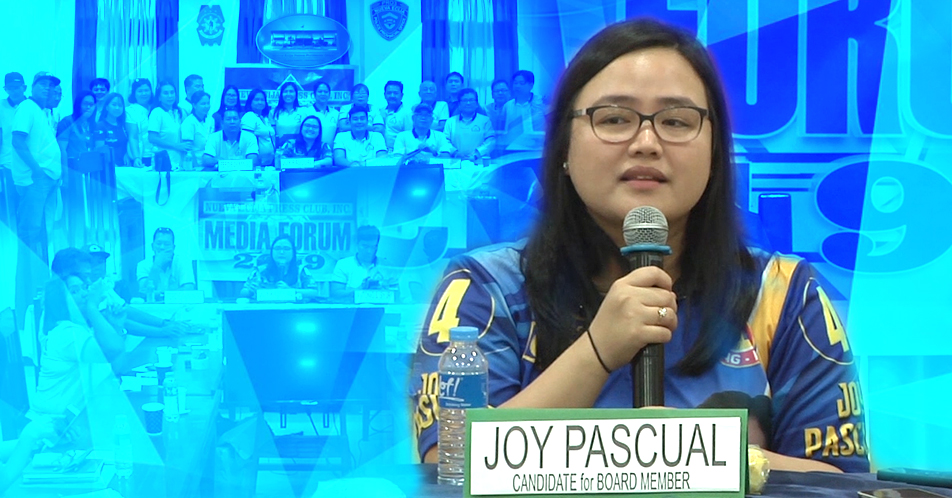 Board Member Candidate Joy Pascual, isusulong ang programa na pang-kalusugan at isports sa 4th District