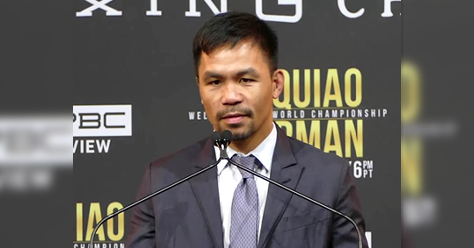 Pacquiao pasok sa top 100 highest paid athletes ng Forbes