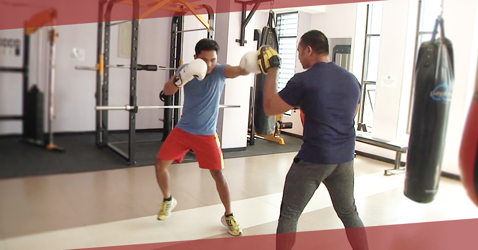 Boxing mitts sa Ripped Fitness Gym, epektibong pampalakas at pampapayat ng katawan