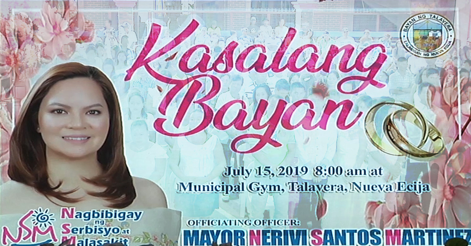 Libreng kasal, pa-birthday ni Mayor Nerivi Santos-Martinez sa mga magkasintahan sa bayan ng Talavera