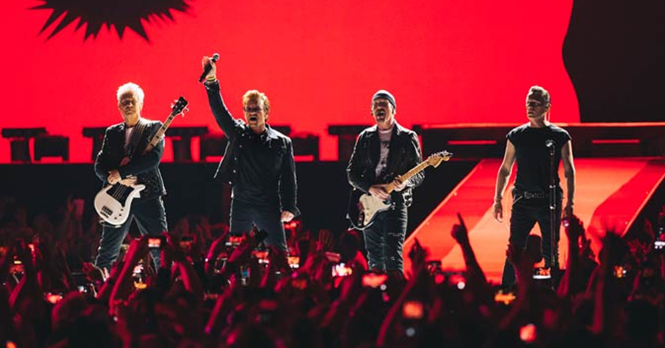 Irish rock band U2 is going to the Philippines