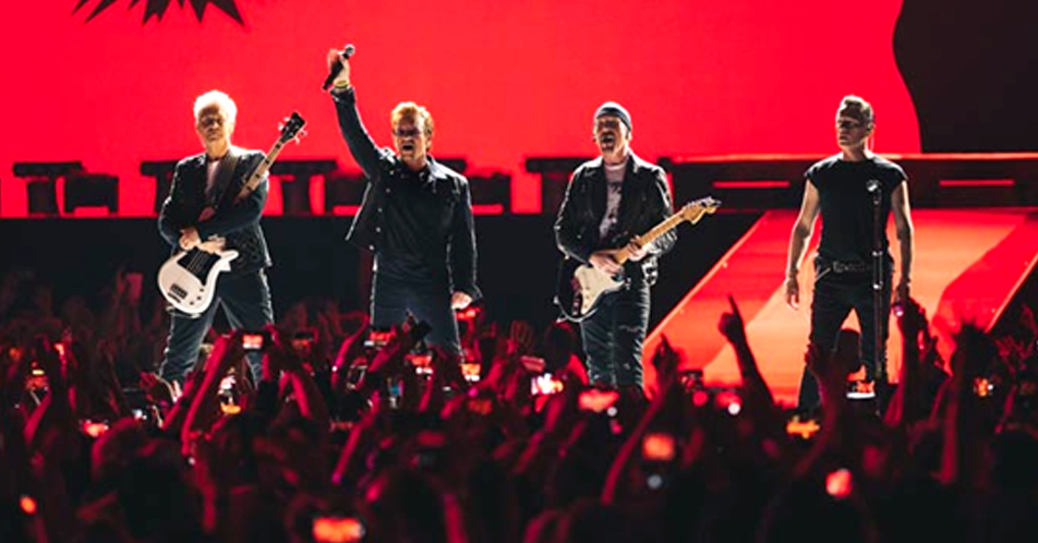 Irish rock band U2 is going to the Philippines