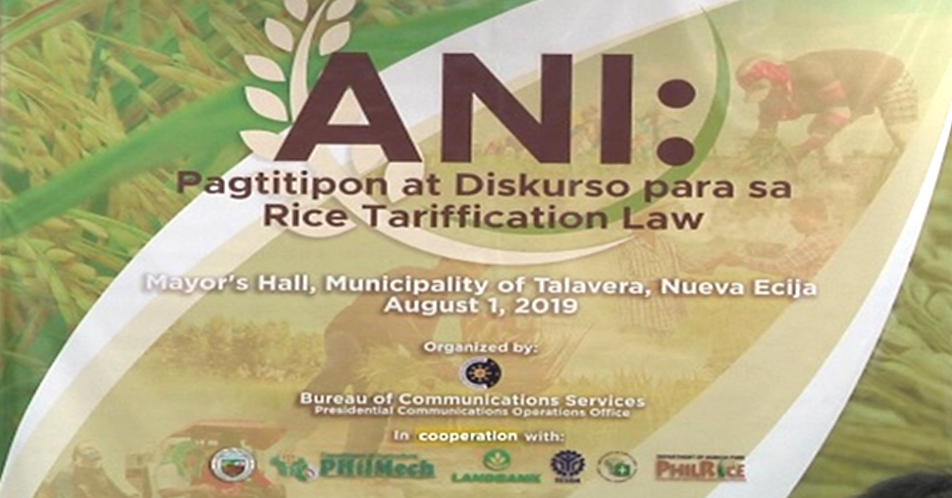 Mga benepisyo ng Rice Tariffication Law, ipinaliwanag sa mga magsasaka ng Talavera