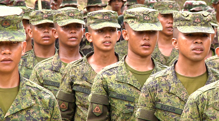 59 Bagong sundalo ng Philippine Army, Nagtapos ng Basic Military Subjects