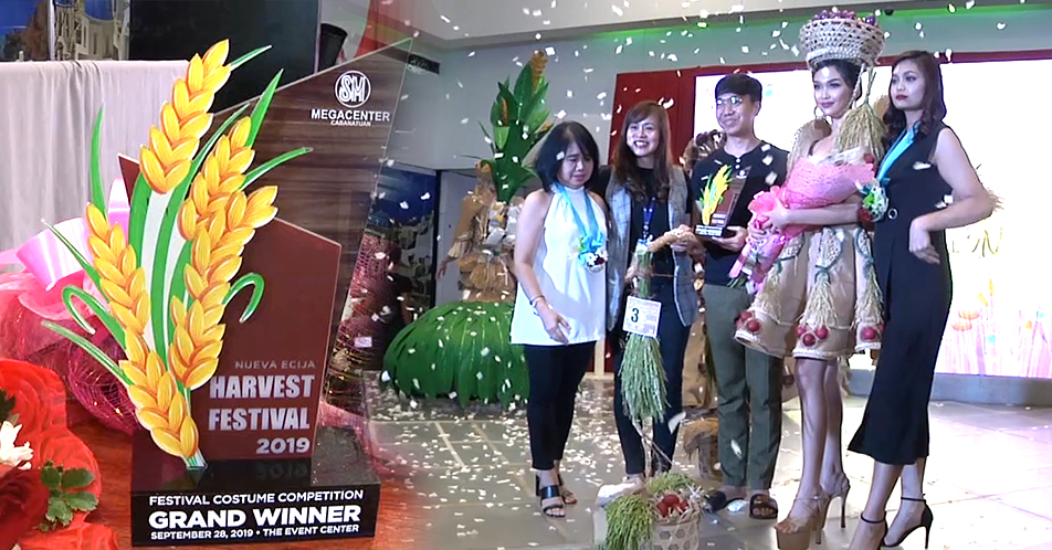 Claire Daffney Villamin Fermin, itinanghal bilang 1st place sa Harvest Festival 2019