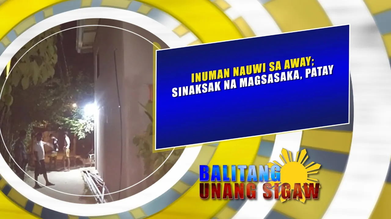 Inuman nauwi sa away; sinaksak na magsasaka, patay