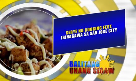 Serye ng cooking fest, isinagawa sa San Jose City