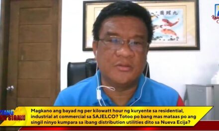 Full interview with SAJELCO tungkol sa solusyon sa pagbaba ng singil sa kuryente