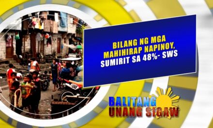 Bilang ng mga mahihirap na Pinoy, sumirit sa 48% -SWS